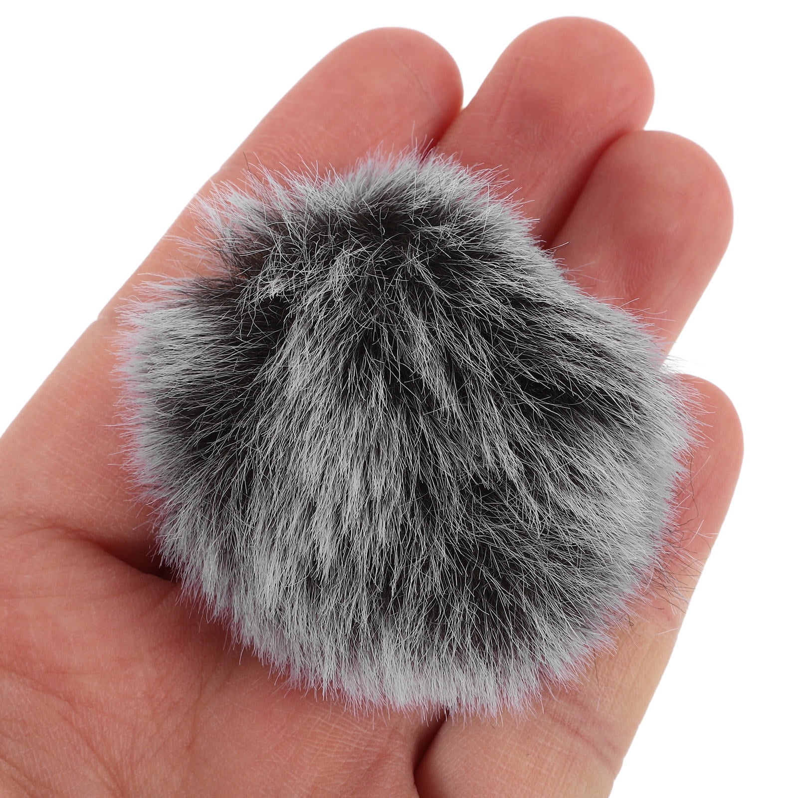 Luxshiny Wind Muff Artificial Fur Mic Windscreen Cover 1Pack