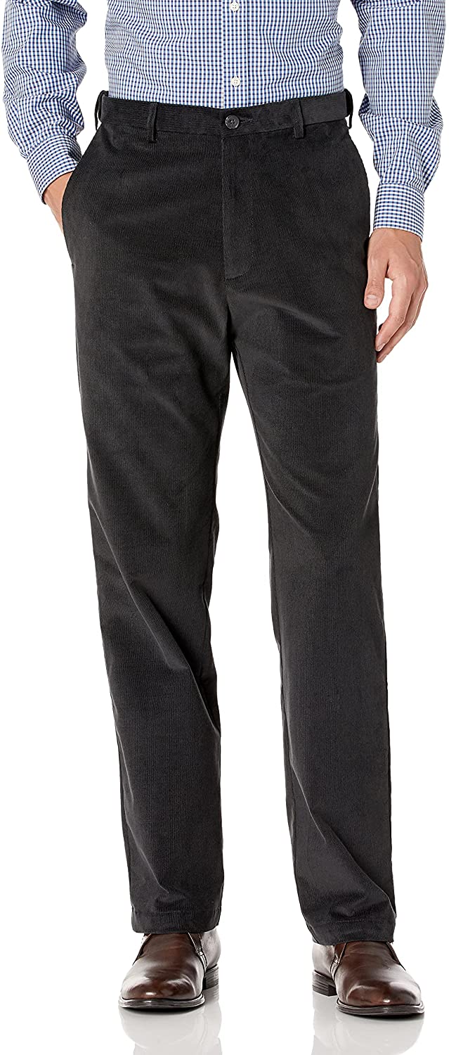 Haggar Mens Premium No Iron Khaki 
