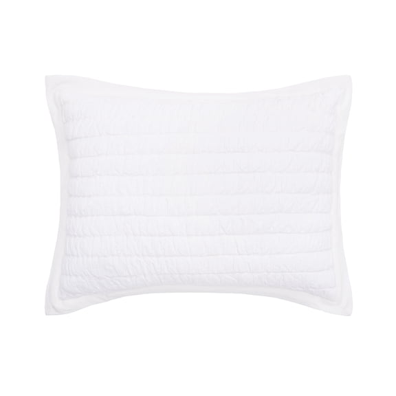 20" x 26" Elodie Dove Cotton Standard Sham - Machine Washable