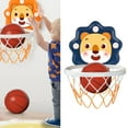 thumbnail image 3 of Aro De Baloncesto Colgante Para Interiores, Tablero De Baloncesto Colgante Para Niños De Plástico Pequeño 709H, Ventosa Potente Para Ejercicio, 3 of 8