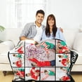 thumbnail image 5 of Custom Blanket with Picture Customized Flannel Blanket Personalized Throw Blanket with Photo/Text Customized Blanket Gift for Kid Friend Halloween Christmas(30X40in), 5 of 6