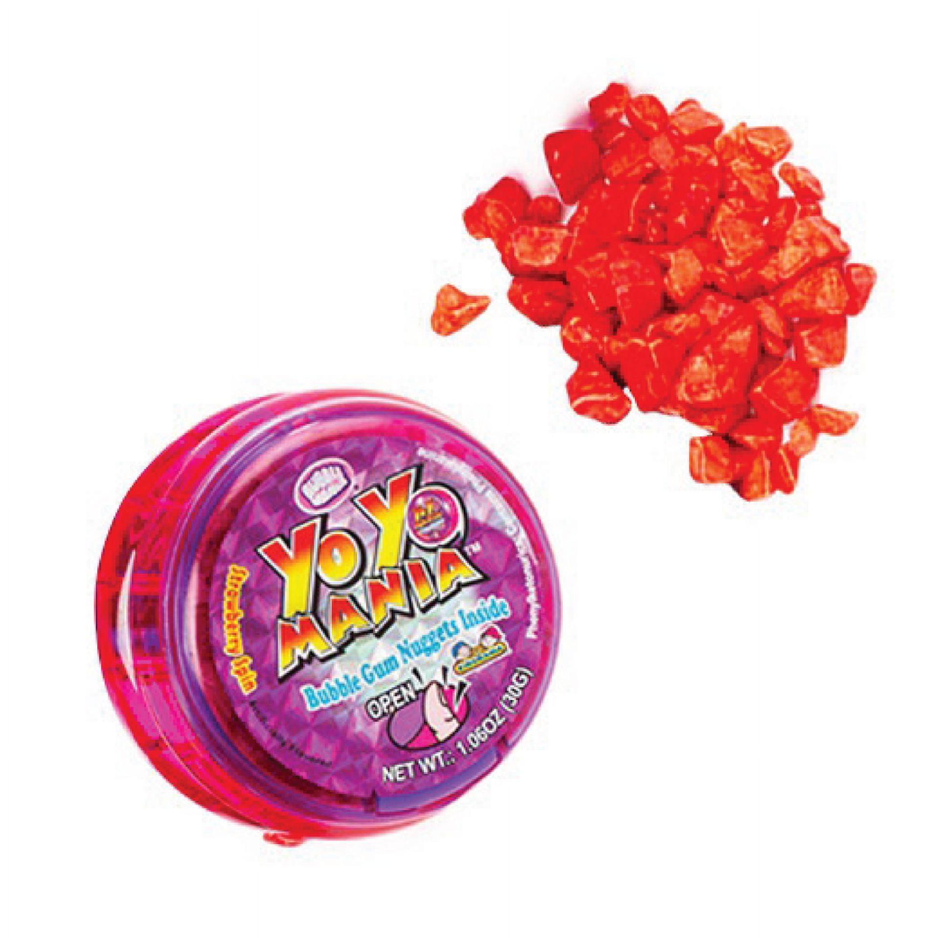 Full Box 12 Yo Yo's Bubble Mania Yo Yo Mania & Bubble Gum 1.05oz Assorted Colors