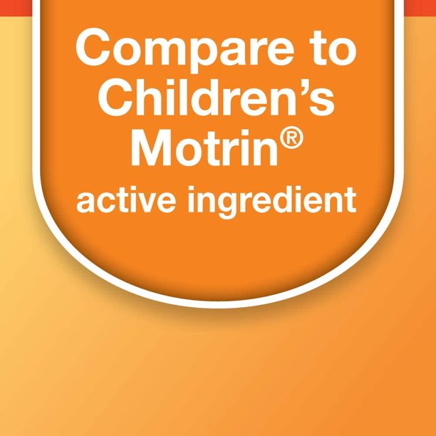 Childrens Ibuprofen Chewable Tablets, 100 mg, OrangeFlavored, Pain