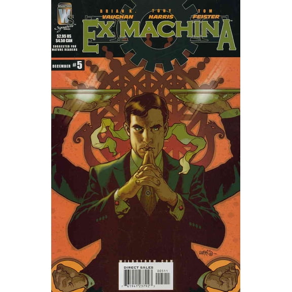 Ex Machina #5 VF ; WildStorm Comic Book