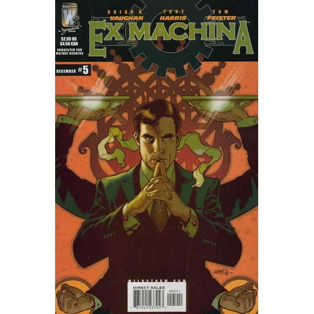 Ex Machina #5 VF ; WildStorm Comic Book