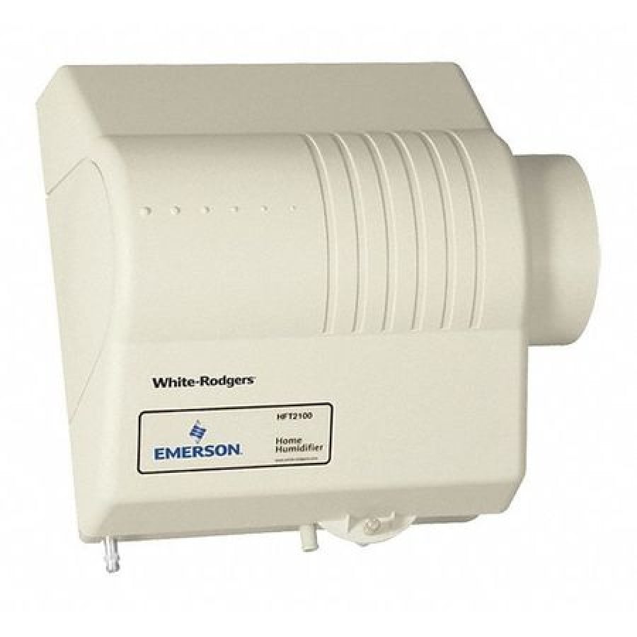 WHITERODGERS HFT2100 Furnace Humidifier, Mounts Directly on Plenum, 2,100 sq. ft., White