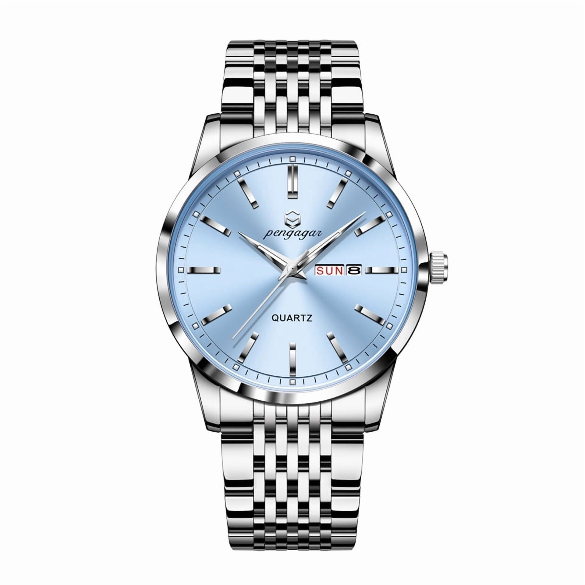 New Ultra-Thin Waterproof Quartz Watch for Men - Luminous, Business & Premium Style