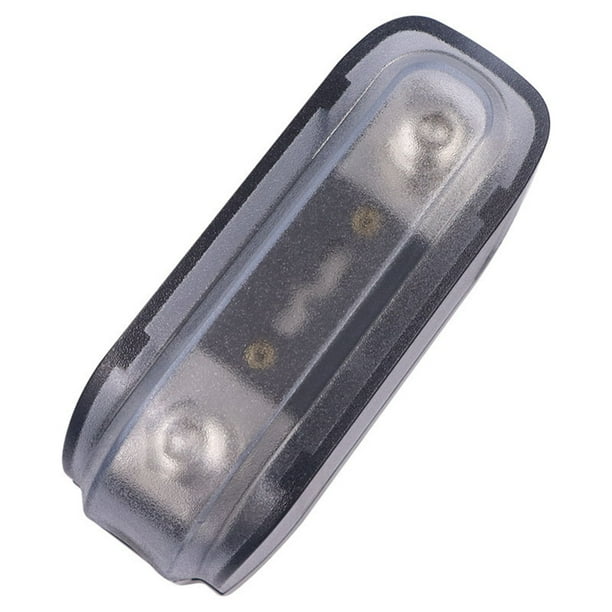 Kenally Se puede lograr la corriente máxima: portafusibles ANL de alto rendimiento para vehículos Plástico polimérico Vehículos, repuestos y accesorios Mis 200A 9.6*4.1*3.9 cm
