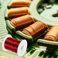 thumbnail image 4 of Uxcell Alambre Magnético 16 AWG Alambre de Cobre Esmaltado 8 oz Alambre de Bobina Magnética para Motor de Transformador Eléctrico 155℃(311℉), 4 of 5