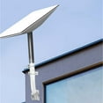 thumbnail image 4 of Kit de Montaje en Internet Satelital, Montaje en Techo Satelital Profesional White de 160 Grados Ángulos de Acero Seguridad inoxidable A Prueba de Viento para Platón Vectangular V, 4 of 7