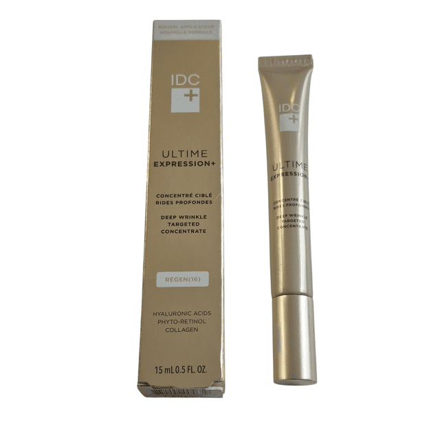 IDC Dermo Ultime Expression+ Wrinkle Smoothing Concentrate – Precision Targeted Face Serum – 15 mL