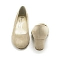 thumbnail image 6 of Eric Michael Women's Abby Classic Style Suede Heels, Taupe,5 M US, 6 of 7
