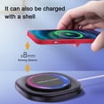 thumbnail image 7 of AOLIGEI Android Phone Charger Fast Charging Mini Wireless Charger Pad,15W Max Fast Mini Wireless Charging Pad Compatible Ios and Androidr for Home,Office and A Good Gift, 7 of 7