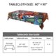 thumbnail image 2 of Mantel de Cars Lightning Mcqueen para cocina, comedor, fiesta, elegante mantel impermeable, lavable, resistente a las arrugas, decorativo, rectangular, 54 x 54 pulgadas, 2 of 8