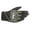 Black, Green, variant on Chrome Men's Street Motorcycle Gloves