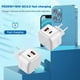 thumbnail image 4 of Cargador de teléfono de 38W Carga rápida QC 3.0 Carga para iPhone 13 Pro (EU White), 4 of 6