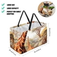 thumbnail image 2 of Toucan Large Capacity Oxford Cloth Picnic Basket Reusable Laundry Bag Easter Basket Foldable Box, 2 of 7