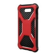 thumbnail image 4 of Samsung Galaxy J7 (2017) / J7 Sky Pro / J7 Perx / J7 V / J7 Prime / Galaxy Halo Case, Rugged Slim Rotating Swivel Lock Carbon Fiber Combo Clip Cover - Red, 4 of 5