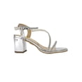 thumbnail image 2 of SANDALIA TACON DE VESTIR FIESTA DE MUJER SINTETICO PLATA  MARCA LEON 3068, 2 of 4