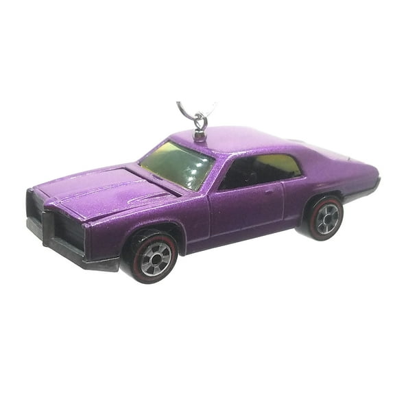 Christmas Ornament for Pontiac GTO Purple