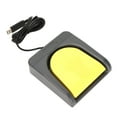 thumbnail image 2 of Transcription Foot Pedal, Ergonomic Design  Programmable Wide Pedal USB Foot Switch  For Gaming, 2 of 8