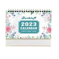 thumbnail image 1 of Calendrier de Bureau 2023 à Bascule Debout Calendrier de Bureau 2023 avec Colonne de Notes pour Planifier Organiser au Quotidien, 1 of 7
