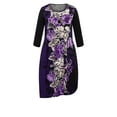 thumbnail image 2 of Avenue Women's Plus Size Chelsea Placement Dress, 2 of 2