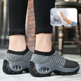 thumbnail image 3 of CHICVOMEY Women Slip On Sneakers Orthopedic Walking Shoes for Women Comfort Sneakers with Arch Support Air Cushion Sole for Running & Travel, 3 of 8