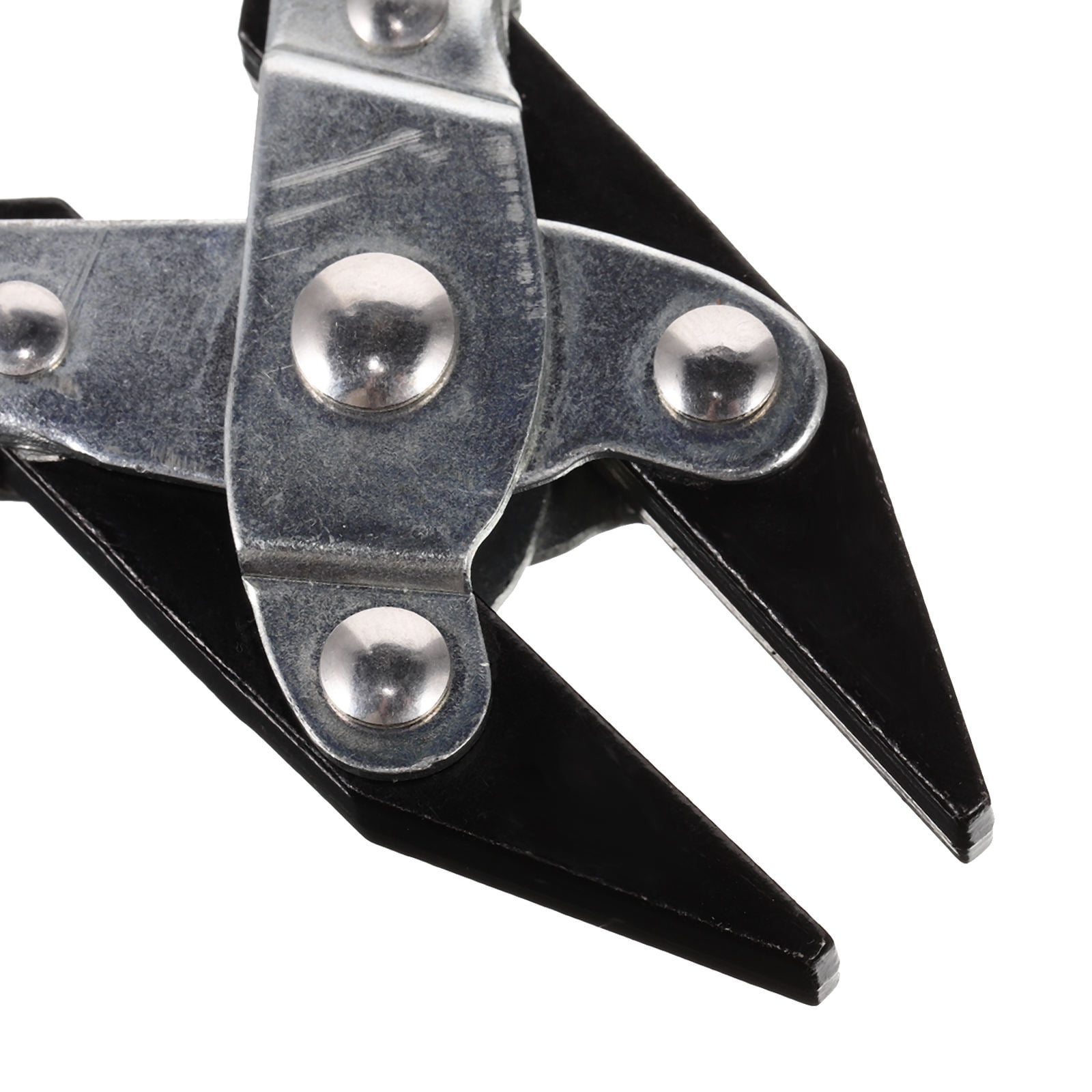 Baluue Precision Jewelry Repair Pliers with Flat Nose, Spring-Loaded Handles, Parallel for Detailed Small Crafting and Jewelry Work