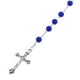 thumbnail image 3 of Acrílico 8mm Hombres Mujeres Aleación Vintage Jesucristo Crucifijo Cruz Collar Colgante de - Azul Yinane Collar colgante, 3 of 8