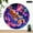 10x10in, variant on Patifu 10 Inch Galaxy Cat Sushi Wall Clock Silent Mechanical Movement Durable Wood 10x10in