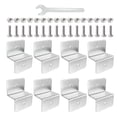 thumbnail image 1 of Staffa di montaggio per pannello solare in alluminio 8x, installazione sul tetto, include di montaggio hardware di supporto per garage fuori Cola Soporte de panel, 1 of 4