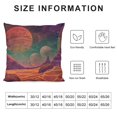 thumbnail image 5 of Fantasy Planet System Mars Saturn Sun Galaxy Throw Pillow Covers. (Style B), 5 of 5