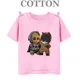 thumbnail image 4 of Camiseta de algodón para niños, camisetas de Disney Stitch y Mickey Mouse para niños, camisetas de verano a la moda, cuello redondo, camiseta informal de manga corta, 4 of 5