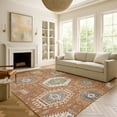 thumbnail image 6 of Addison Rugs Chantille Indoor/Outdoor Transitional Tribal Paprika Machine Washable Rectangle Rug, 10' x 14', 6 of 8