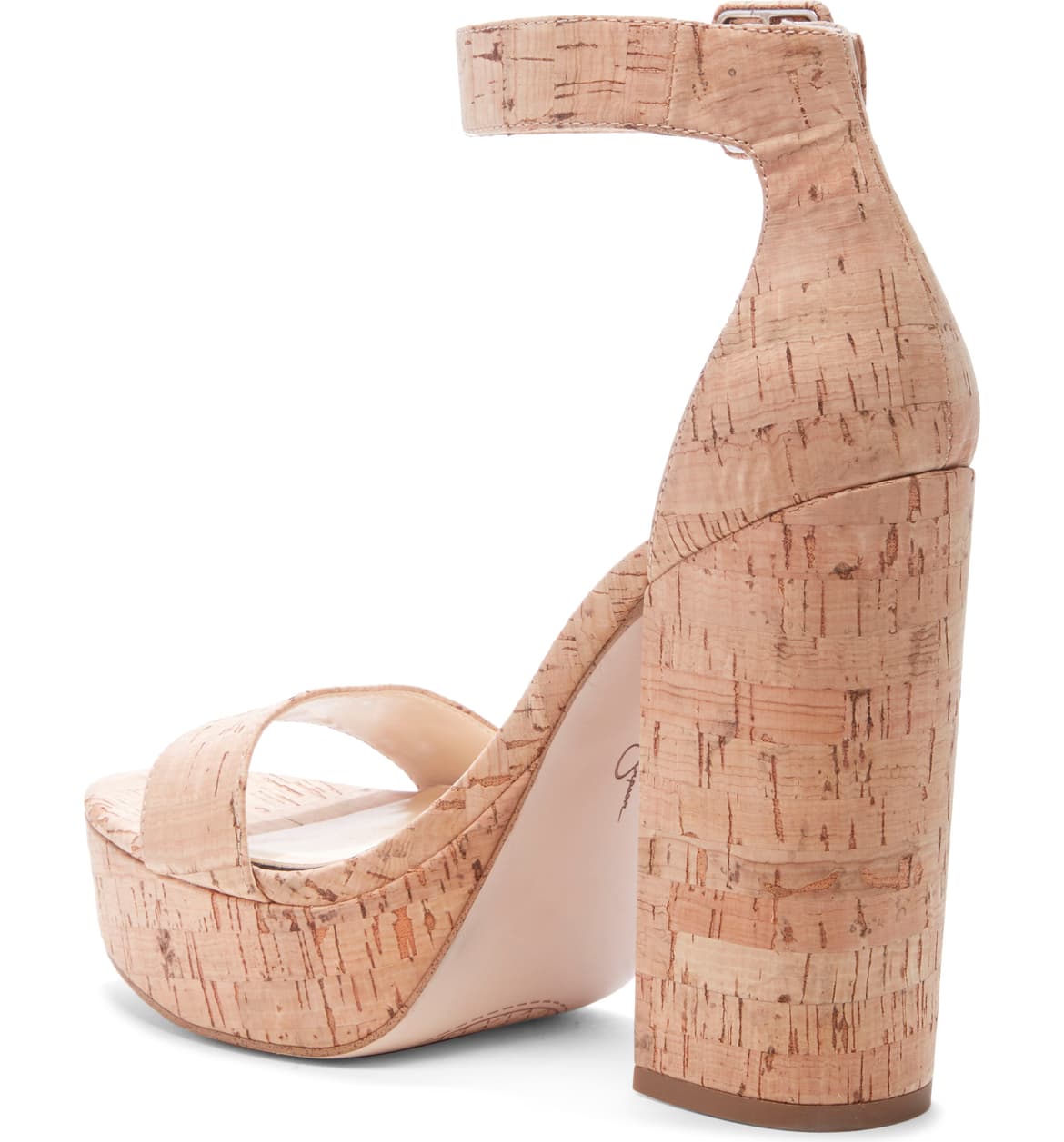 caiya block heel sandal