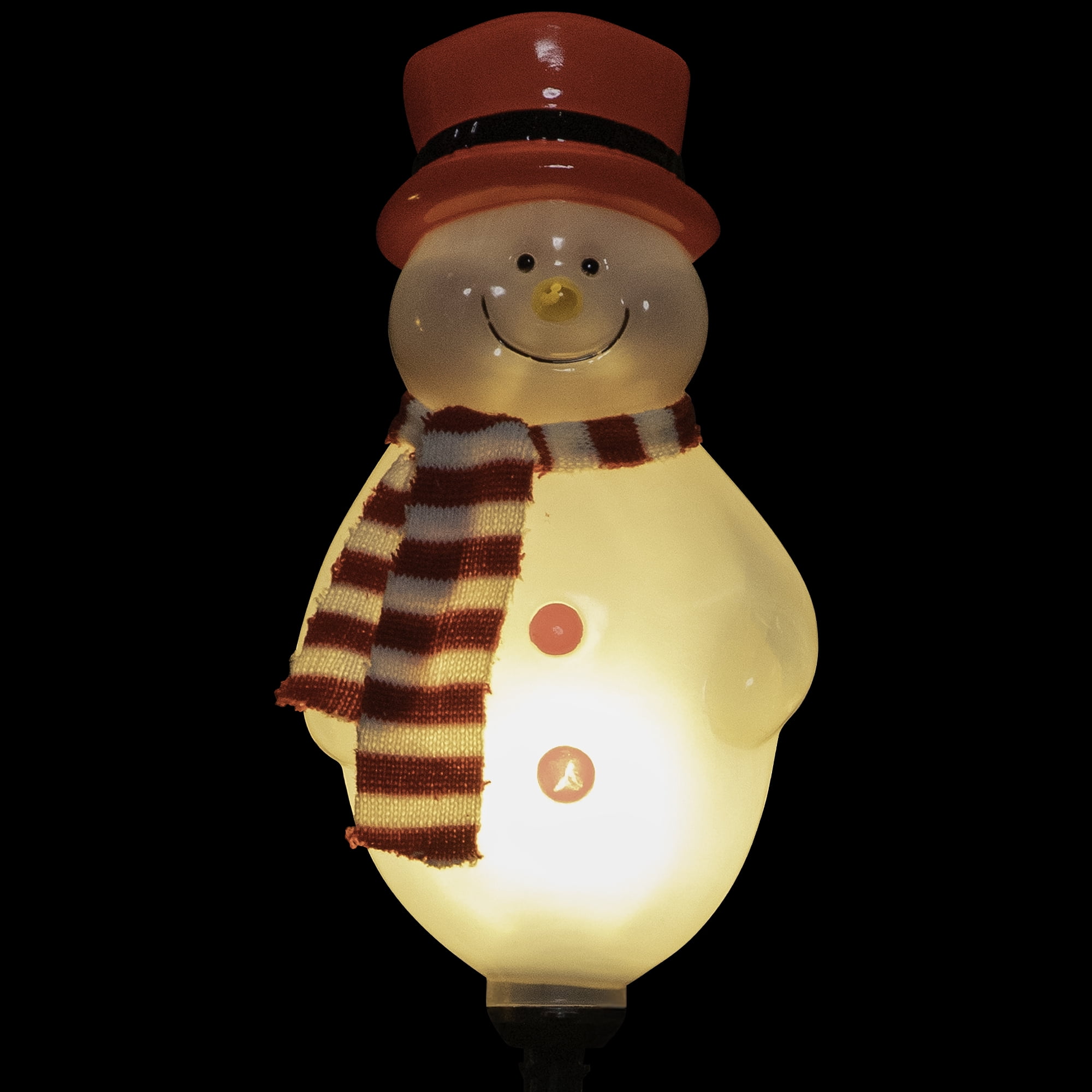 Set of 3 Snowmen Christmas Pathway Markers 16"