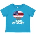 thumbnail image 3 of Inktastic I Love my Daddy Military Son Daughter Boys or Girls Baby T-Shirt, 3 of 5