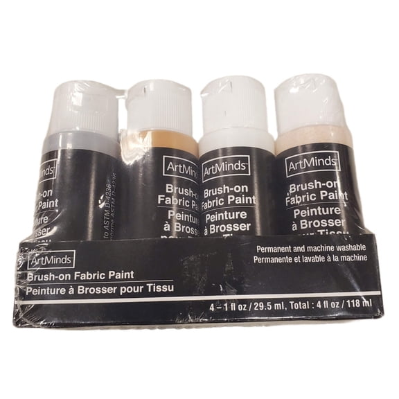 Art Minds Brush-On Fabric Paint, 4oz, Washable