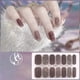 thumbnail image 1 of Wartleves Pegatinas de uñas de cobertura completa, pegatinas de manicura con purpurina bonitas y completas, 14 piezas/juego, 1 of 7