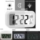thumbnail image 3 of ZHAOCHENG Reloj despertador digital con pantalla LED y temperatura, pantalla LCD grande con dígitos, pantalla LCD retroiluminada más grande, función de repetición y brillo inteligente, 3 of 5