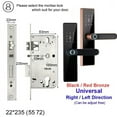 thumbnail image 2 of Electronic Lock Bluetooth Smart Door Lock Fingerprint Lock Password IC Card Key For Smart Home ,Easy to Use, 2 of 5