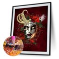 thumbnail image 2 of Kits de pintura de diamante 5D DIY, máscara de taladro redonda completa, arte de imagen de mosaico de reina Sywqhk Decoración hogareña, 2 of 9