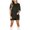 Army Green, variant on LEKWK Two Piece Sets for Women Summer Ribbed Vacation Outfits Short Sleeve Crewneck Loose Fit Tunic Tops & Biker Shorts Solid Lounge Set