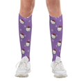 thumbnail image 4 of Hello Kitty Compression Socks For Women And Men Support Knee High Socks For Running Hiking Athletic Nursing, 4 of 7