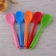 thumbnail image 5 of Cuchara sopera de silicona con mango largo y antiadherente para niños (naranja), 5 of 5