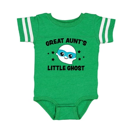 

Inktastic Cute Great Aunt s Little Ghost with Stars Gift Baby Boy Bodysuit