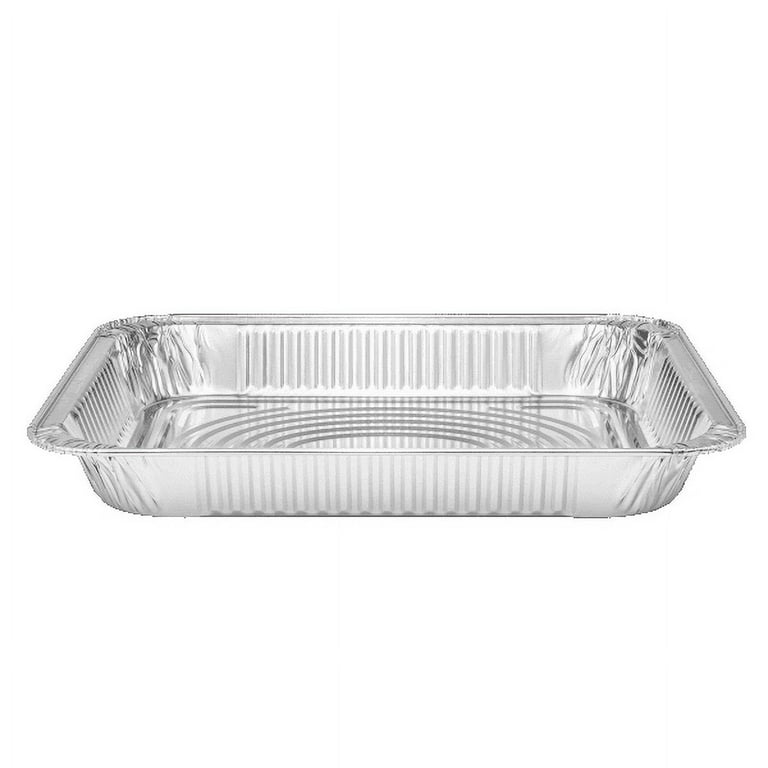 Buy MT Products 9 x 13 Aluminum Foil Pans - Pack of 25 Pieces Half Size  Medium Deep Steam Table Tin Pans 40 Gauge - Pans for Cooking and Baking  Foil Trays Online at desertcartIsrael