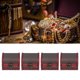 thumbnail image 5 of Joyero, Old Crafts Ligero 4 Unids/set Organizador De Joyas De Madera, Cosméticos, Joyas, Joyas Hogar Y Dormitorio Para Decoraciones Tocador OTVIAP Jewelry Box, 5 of 8