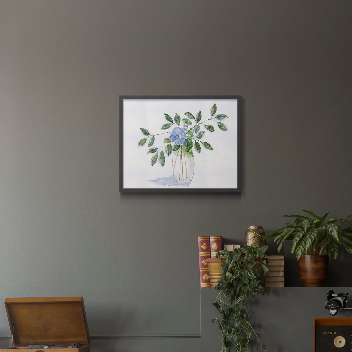 Rustic Simplicity II by Sally Swatland - Restickable Framed Giclée Print